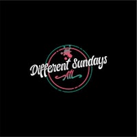 different sundays logo on a black background